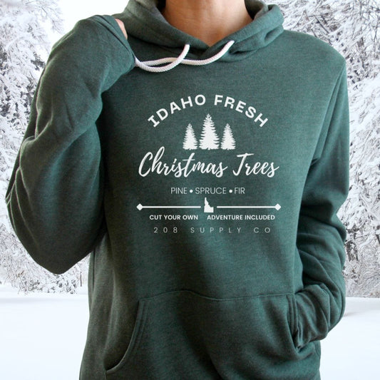 208 Supply Co crewneck sweatshirt Idaho Fresh Unisex Crewneck Sweatshirt or Hoodie