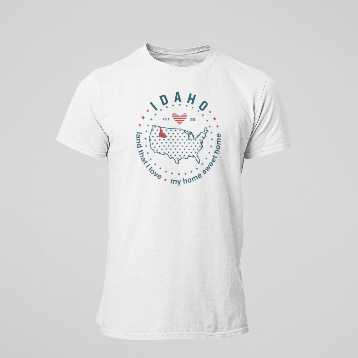 208 Supply Co Small / White Home Sweet Home Unisex Tee