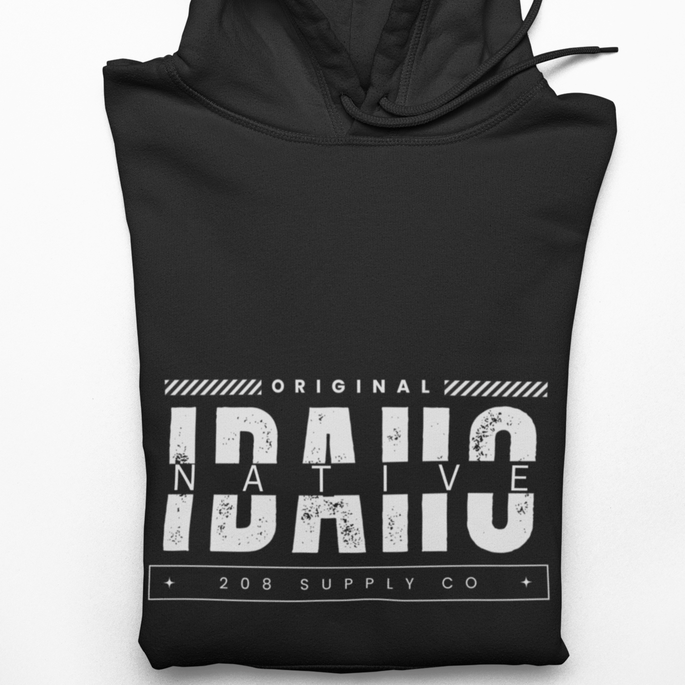 208 Supply Co Hoodie Small / Black Original Idahoan Unisex Midweight Hoodie