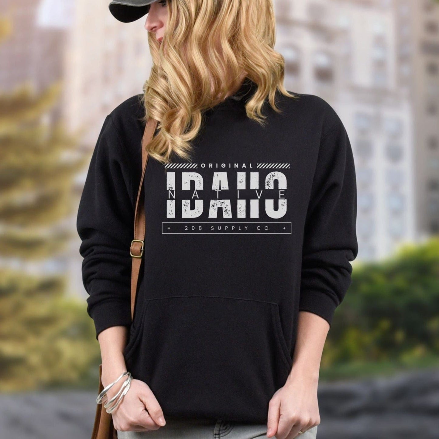 208 Supply Co Hoodie Original Idahoan Unisex Midweight Hoodie