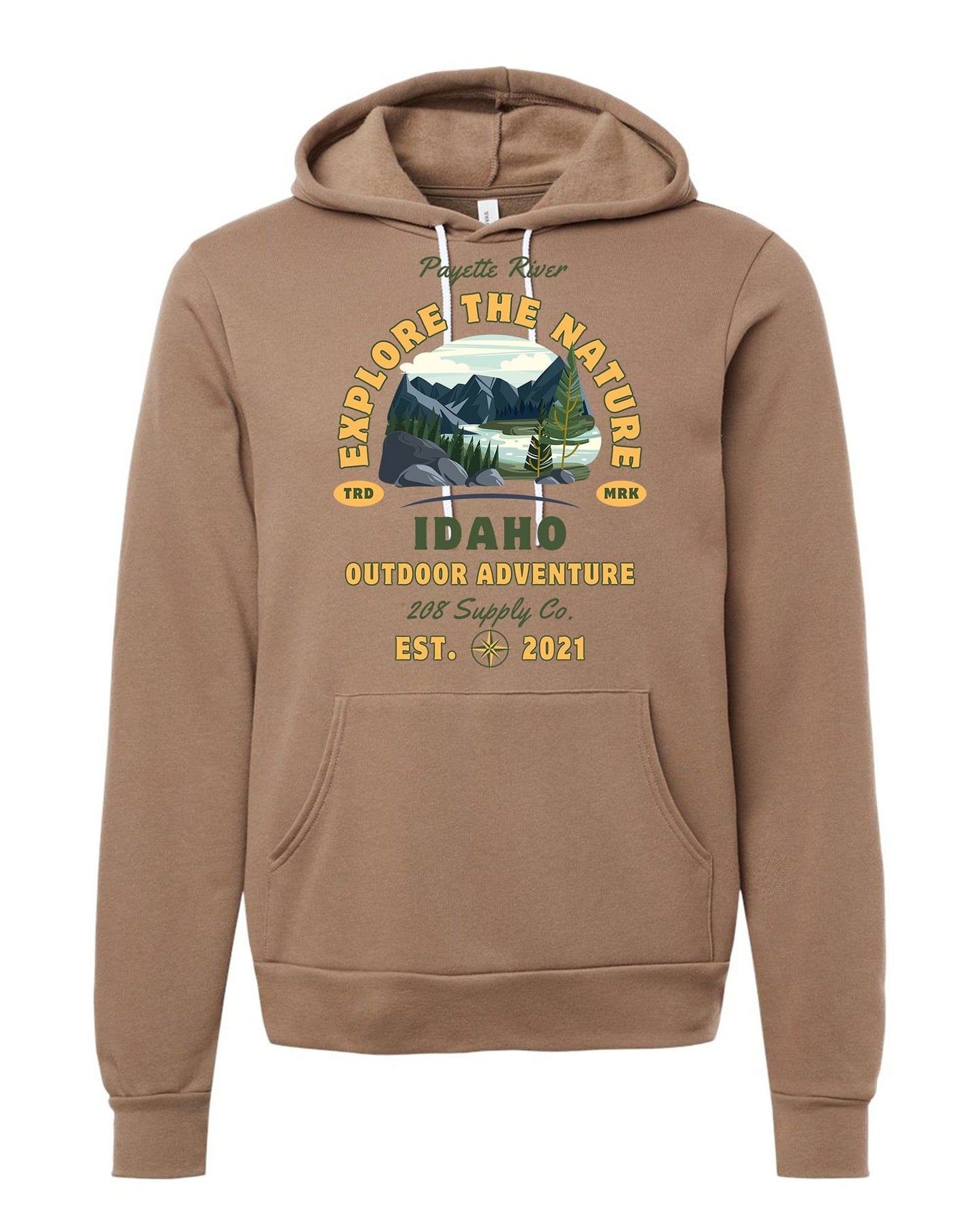 208 Supply Co Hoodie Vintage Brown / Small Payette River Hoodie