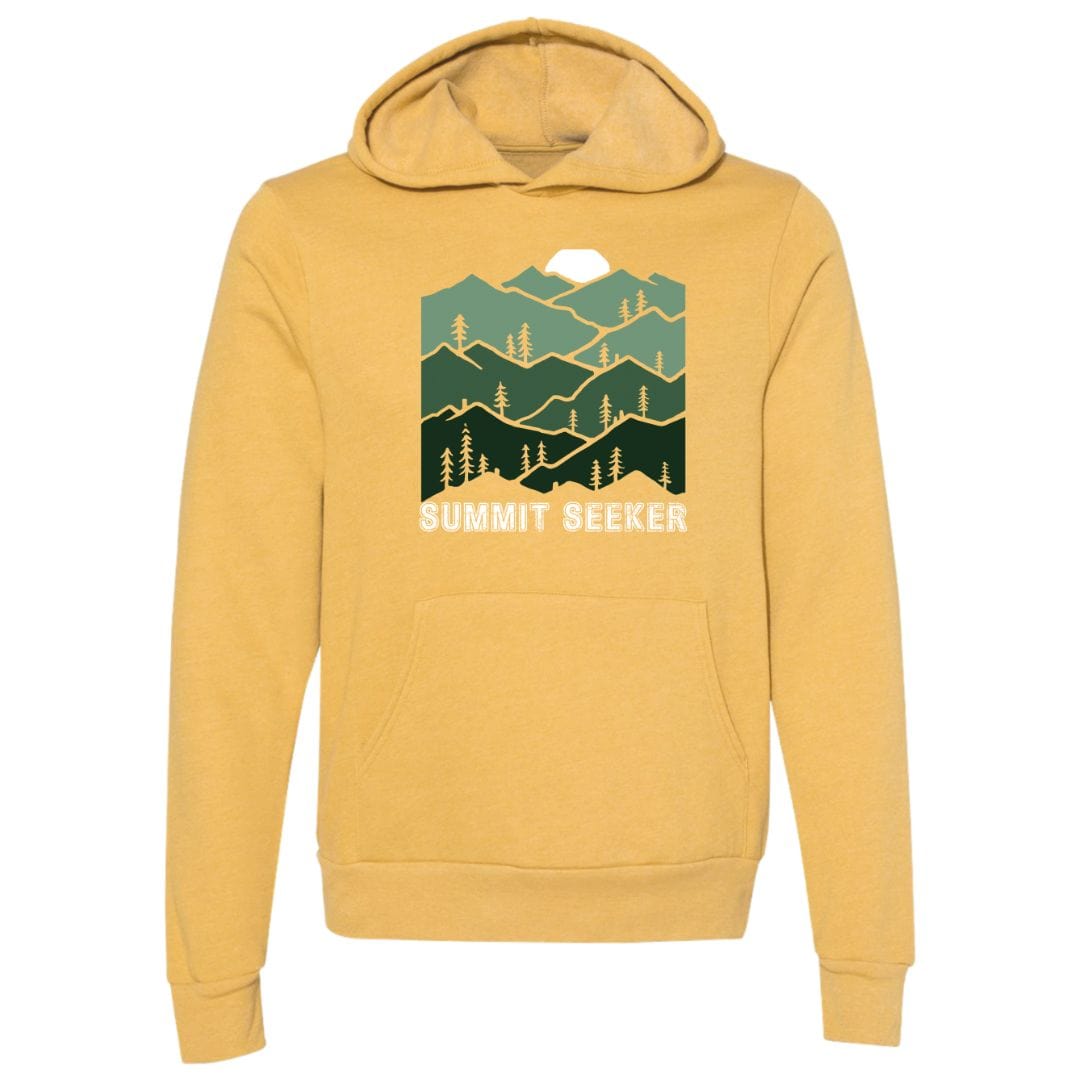 208 Supply Co Hoodie Small / Heather Mustard Summit Seeker Midweight Unisex Hoodie