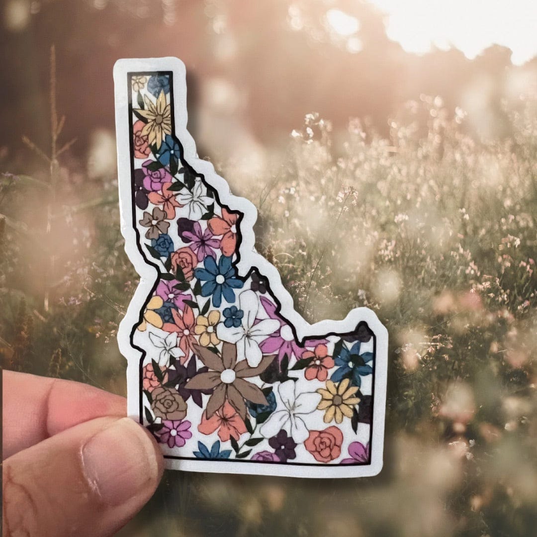 208 Supply Co Stickers Idaho Wildflower Sticker