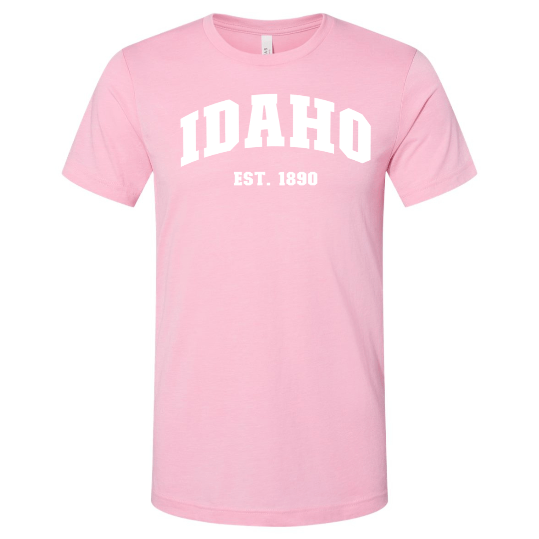 208 Supply Co T-shirt Small / Heather Bubble Gum Home State Unisex Tee