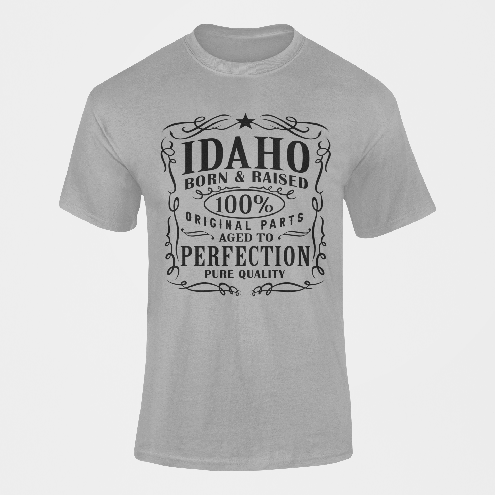 208 Supply Co T-shirt Idaho- Aged to perfection