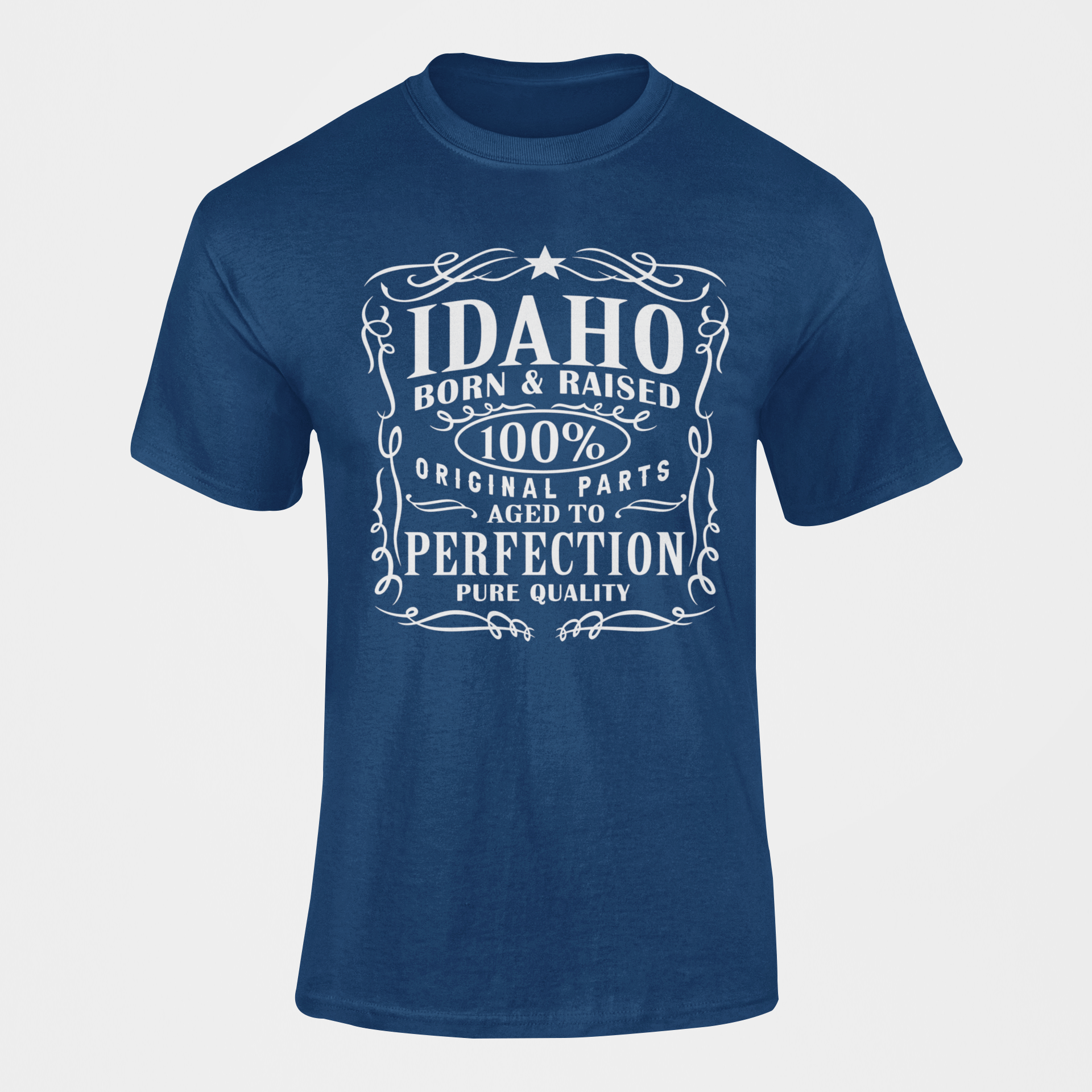 208 Supply Co T-shirt Idaho- Aged to perfection