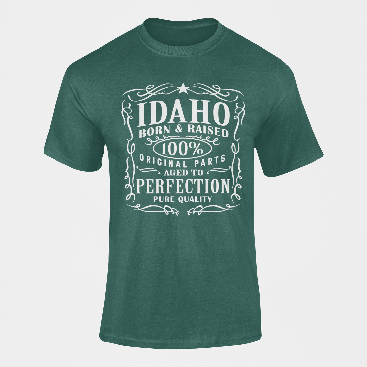 208 Supply Co T-shirt Idaho- Aged to perfection