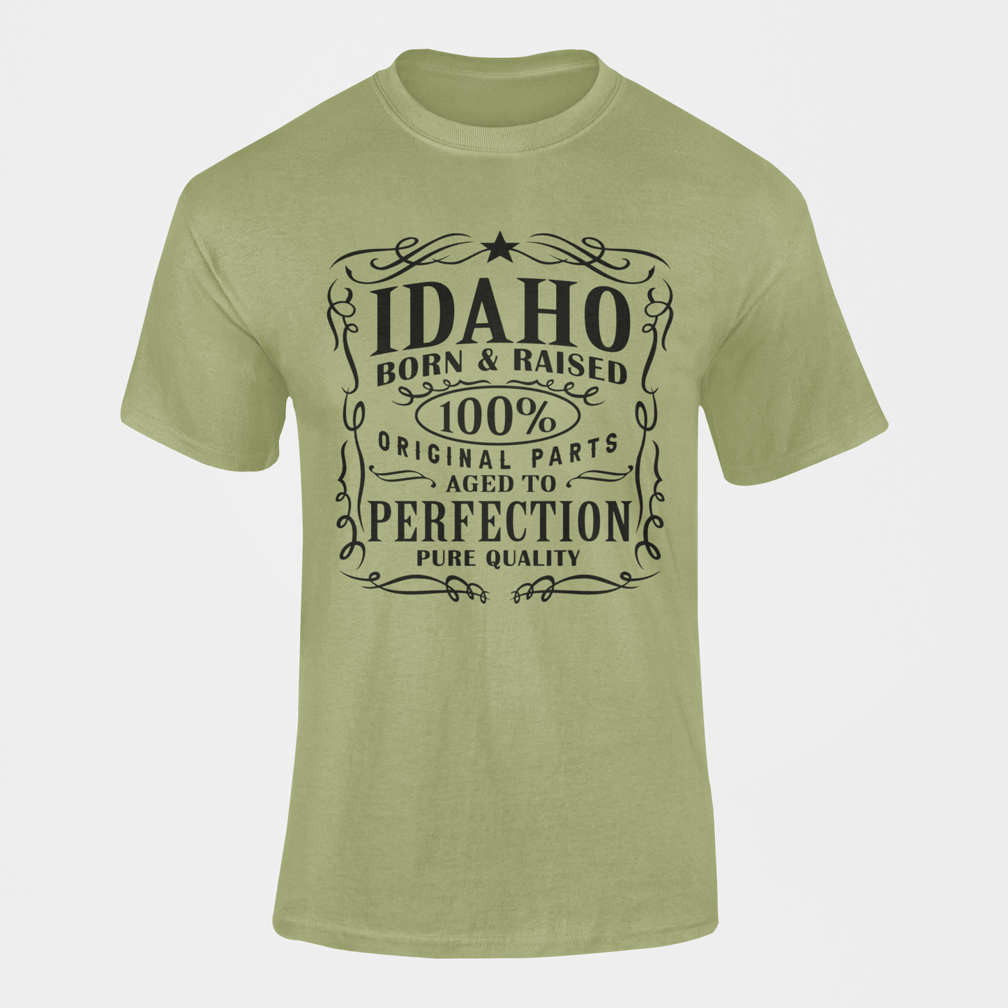 208 Supply Co T-shirt Idaho- Aged to perfection