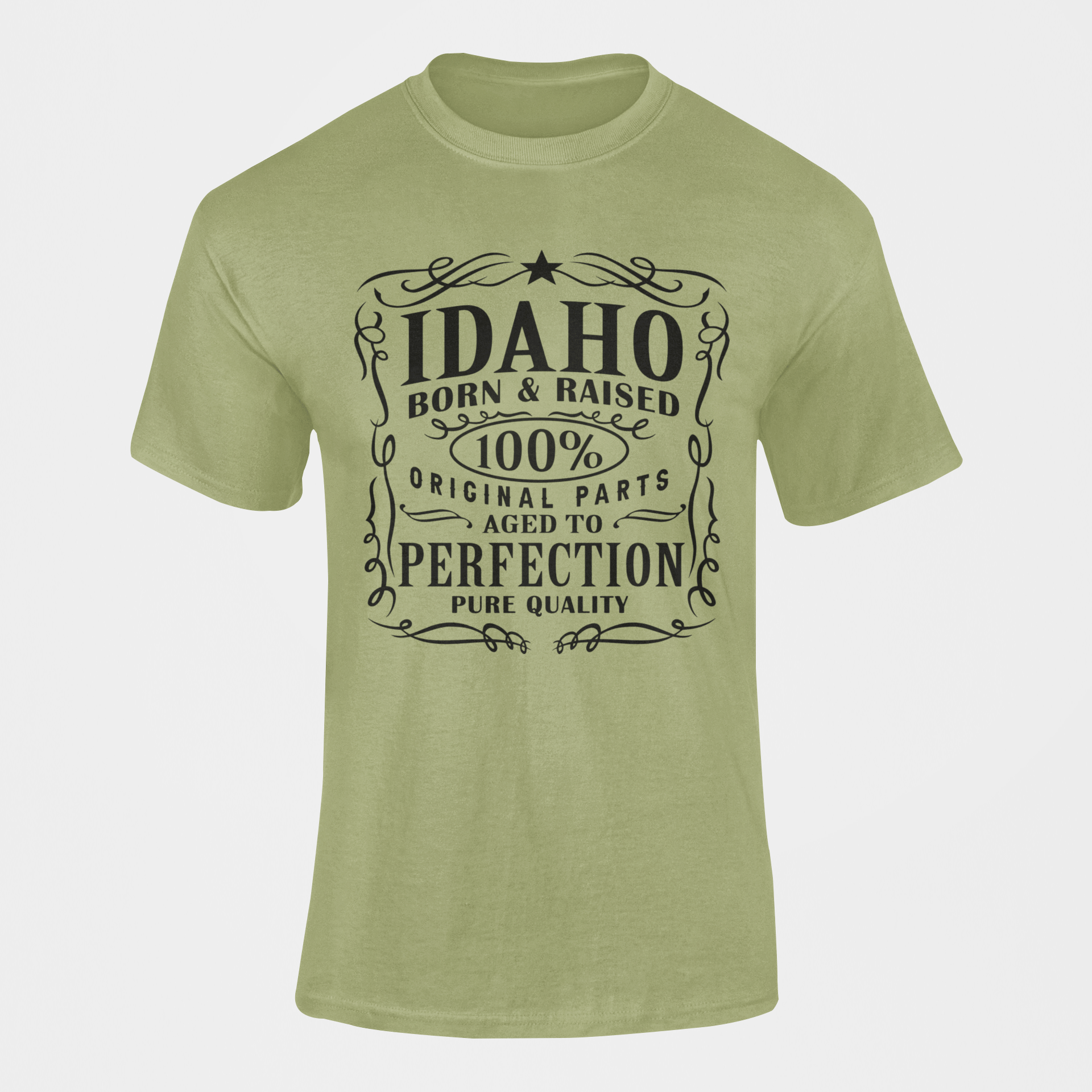 208 Supply Co T-shirt Idaho- Aged to perfection