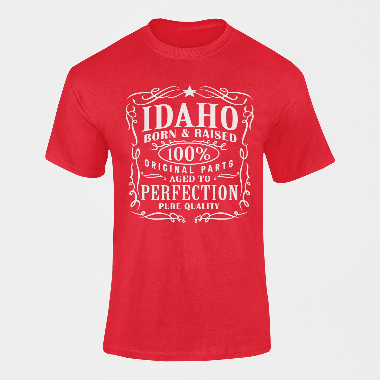 208 Supply Co T-shirt Idaho- Aged to perfection