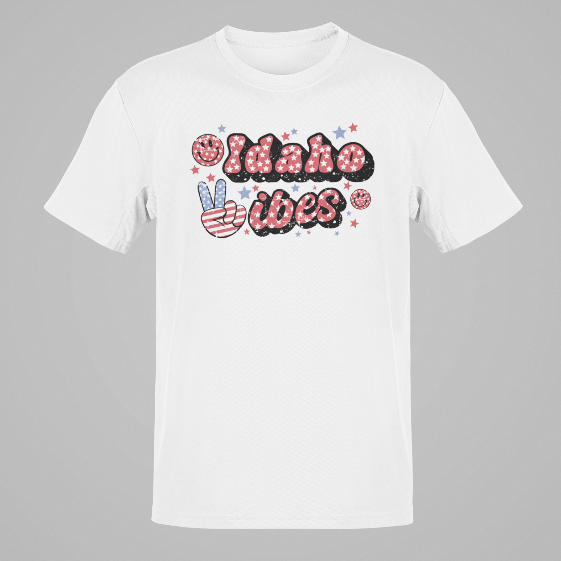 208 Supply Co T-shirt Small / White Idaho Freedom Vibes Unisex Tee Or Tank Top