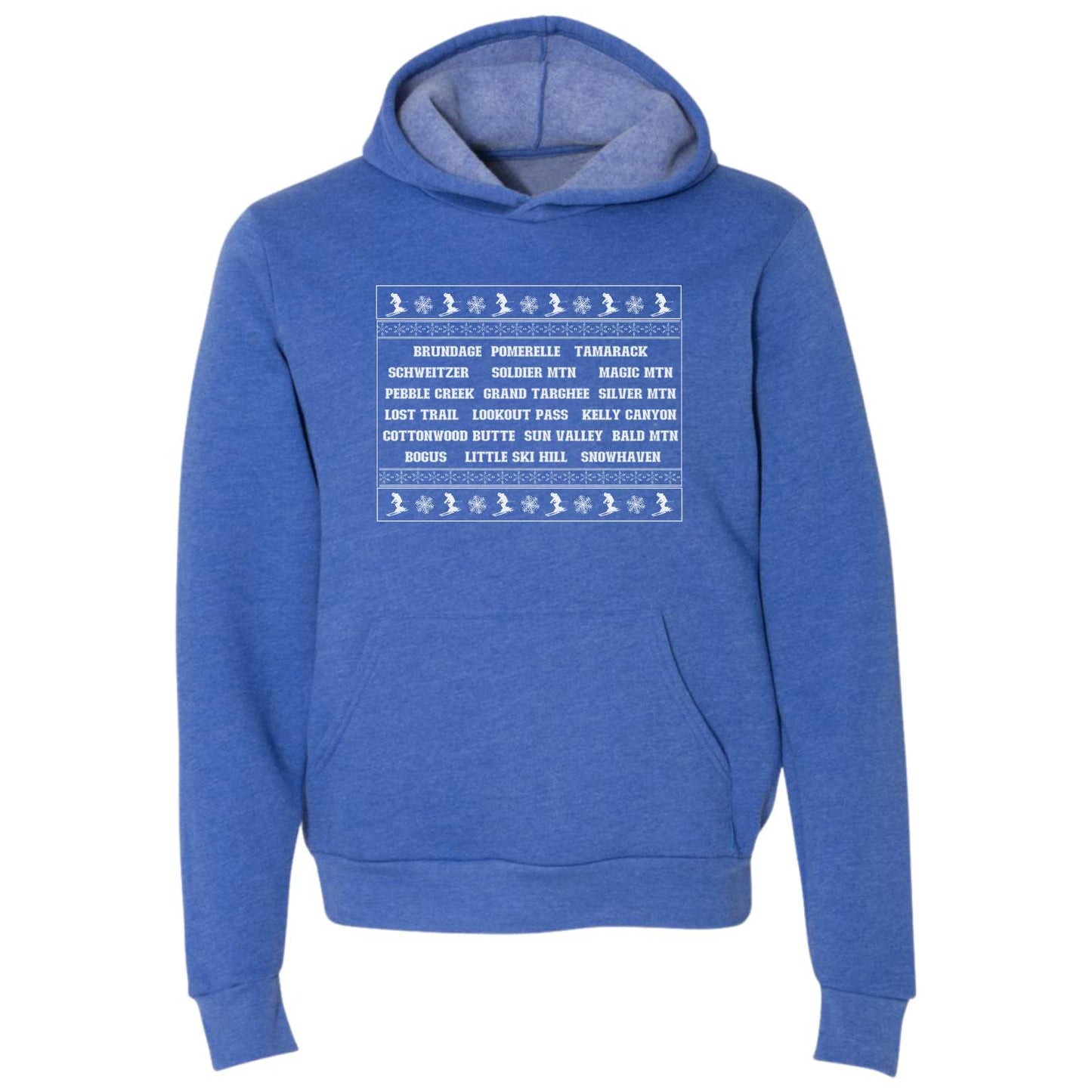 208 Supply Co Tees Idaho Ski Resorts Unisex Tee