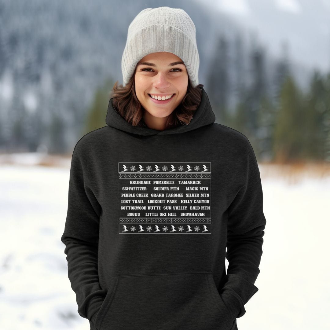 208 Supply Co Tees Idaho Ski Resorts Unisex Tee
