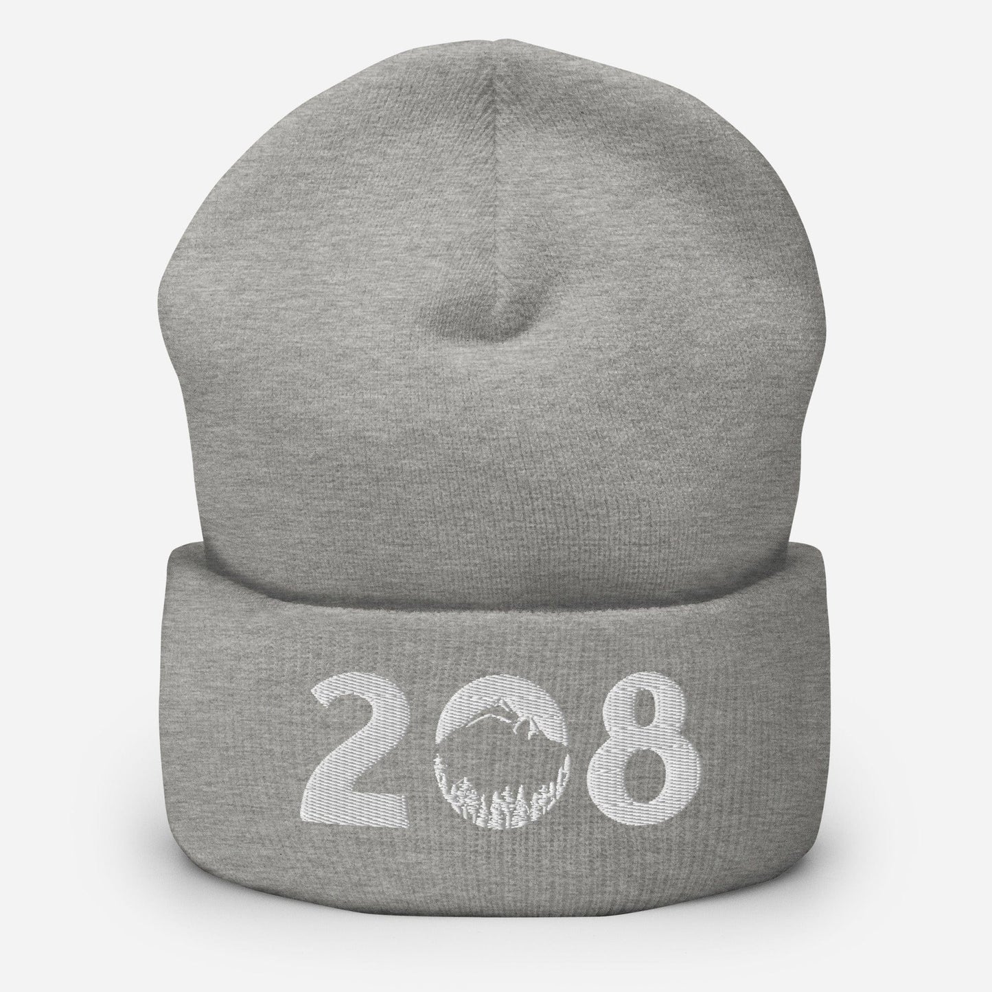 208 Supply Co Heather Grey 208 Signature Beanie