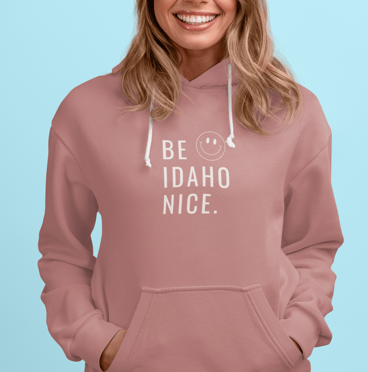 208 Supply Co Be Idaho Nice Unisex Midweight Hoodie