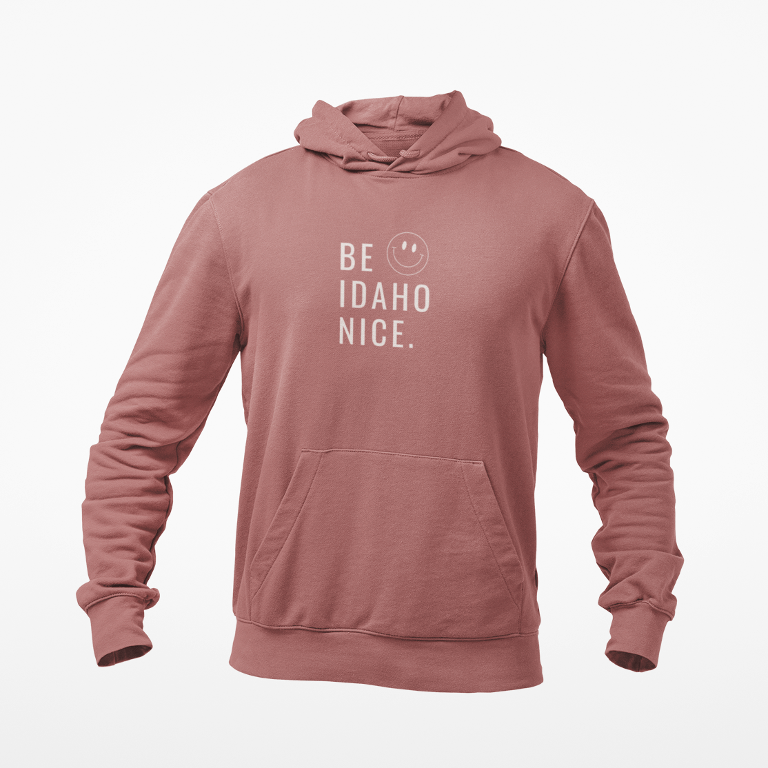 208 Supply Co Small / Mauve Be Idaho Nice Unisex Midweight Hoodie