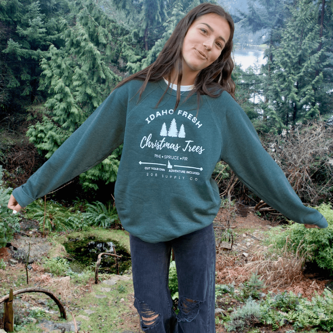 208 Supply Co crewneck sweatshirt Idaho Fresh Unisex Crewneck Sweatshirt