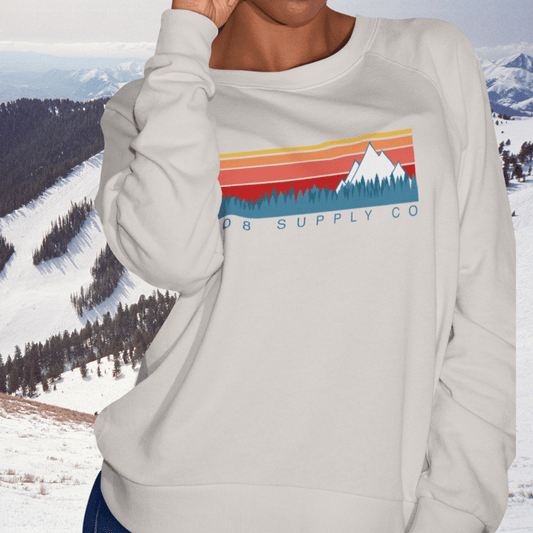 208 Supply Co crewneck sweatshirt That Sun Valley Feeling Unisex Crewneck Sweatshirt