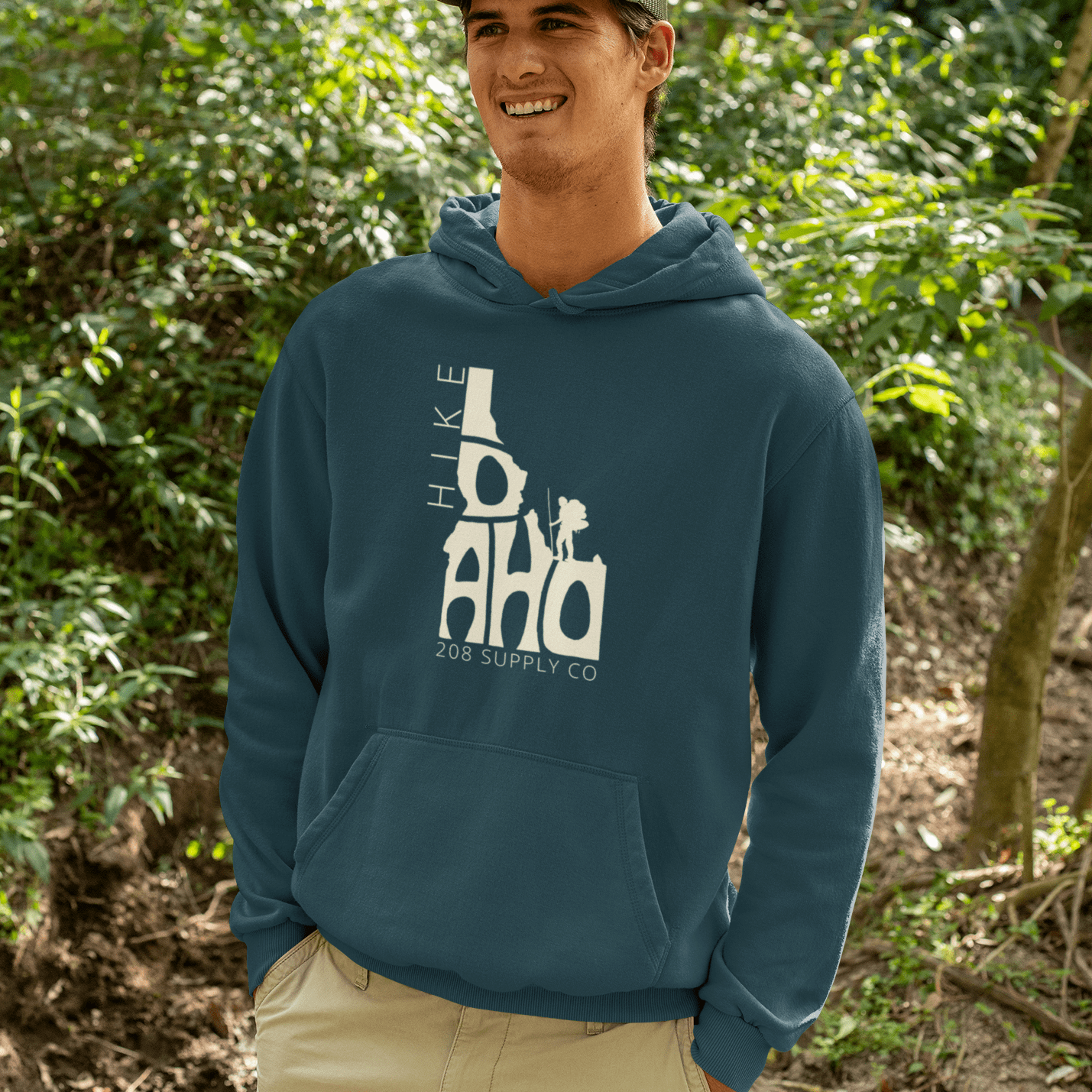 208 Supply Co Hike Idaho Unisex Midweight Hoodie