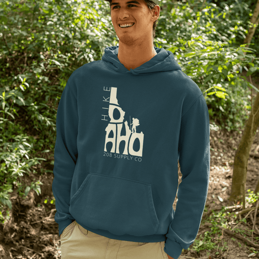 208 Supply Co Hike Idaho Unisex Midweight Hoodie