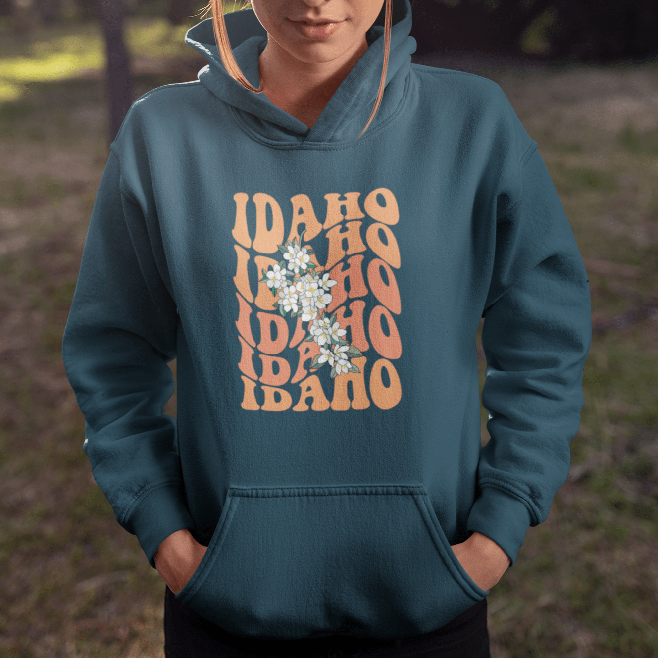 208 Supply Co Hoodie Wild Syringa Unisex Midweight Hoodie