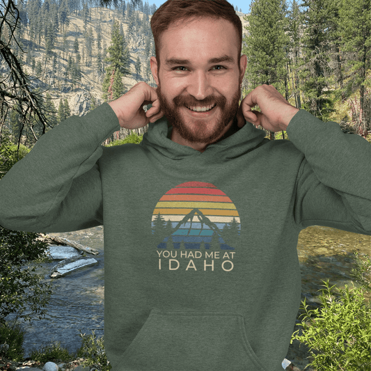 208 Supply Co Hoodies Fall Stripes Unisex Midweight Hoodie