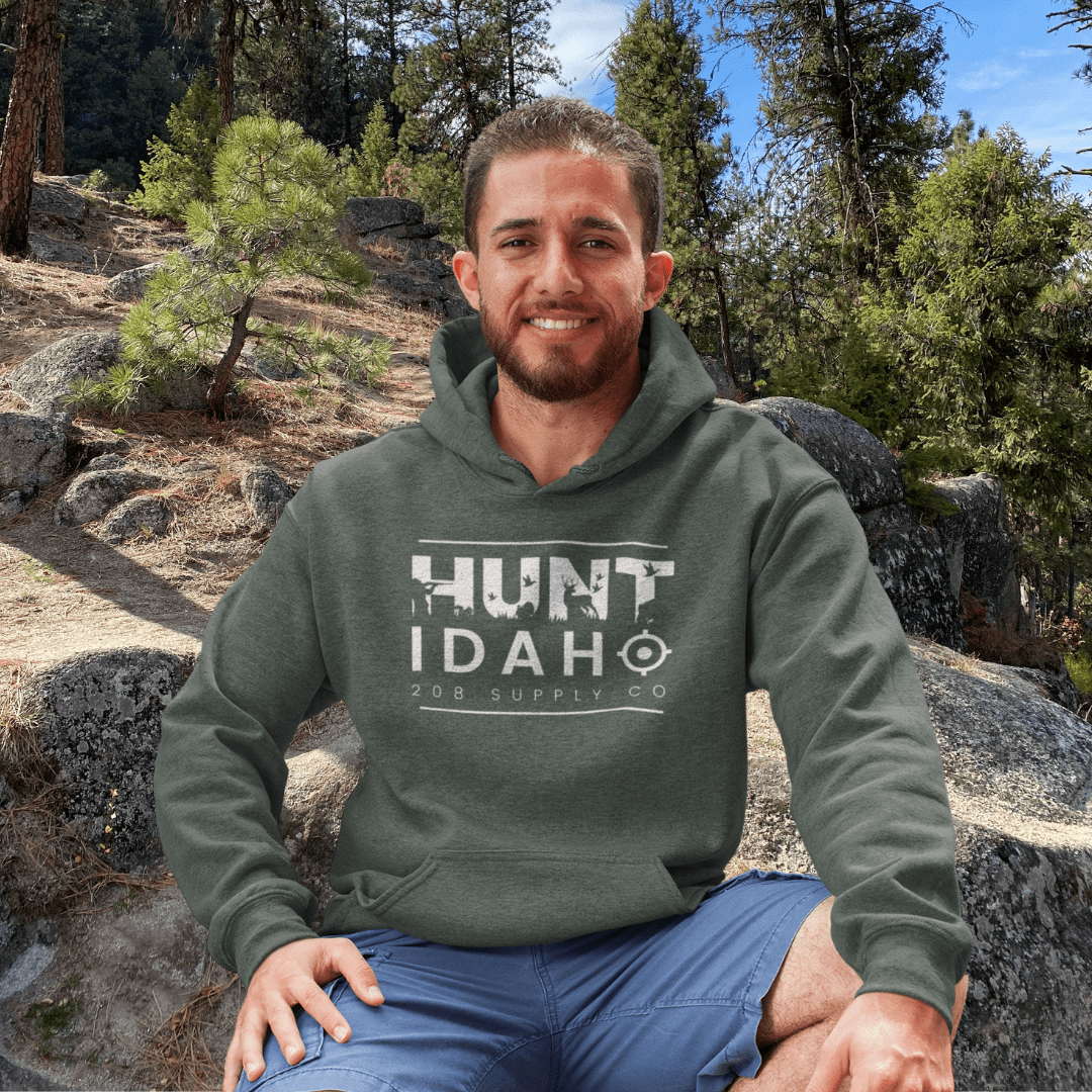 208 Supply Co Hoodies Hunt Idaho Unisex Midweight Hoodie