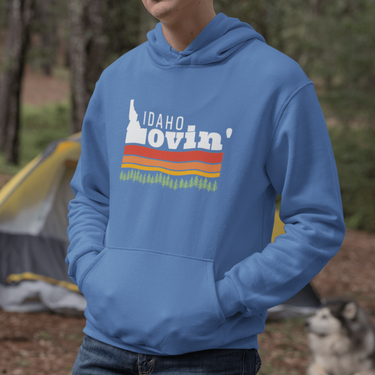 208 Supply Co Hoodies Idaho Lovin' Unisex Midweight Hoodie