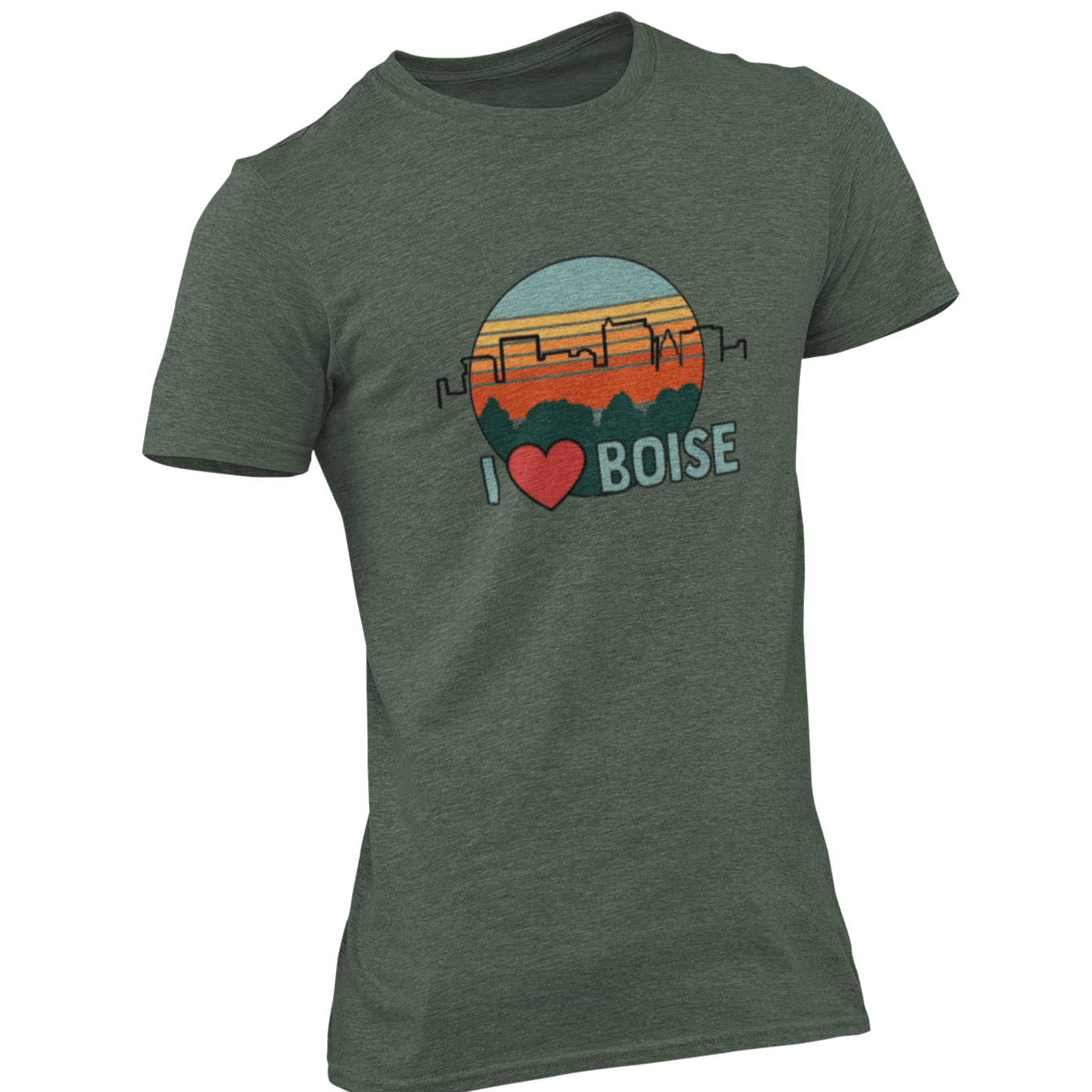 208 Supply Co I ❤️ Boise Unisex Tee