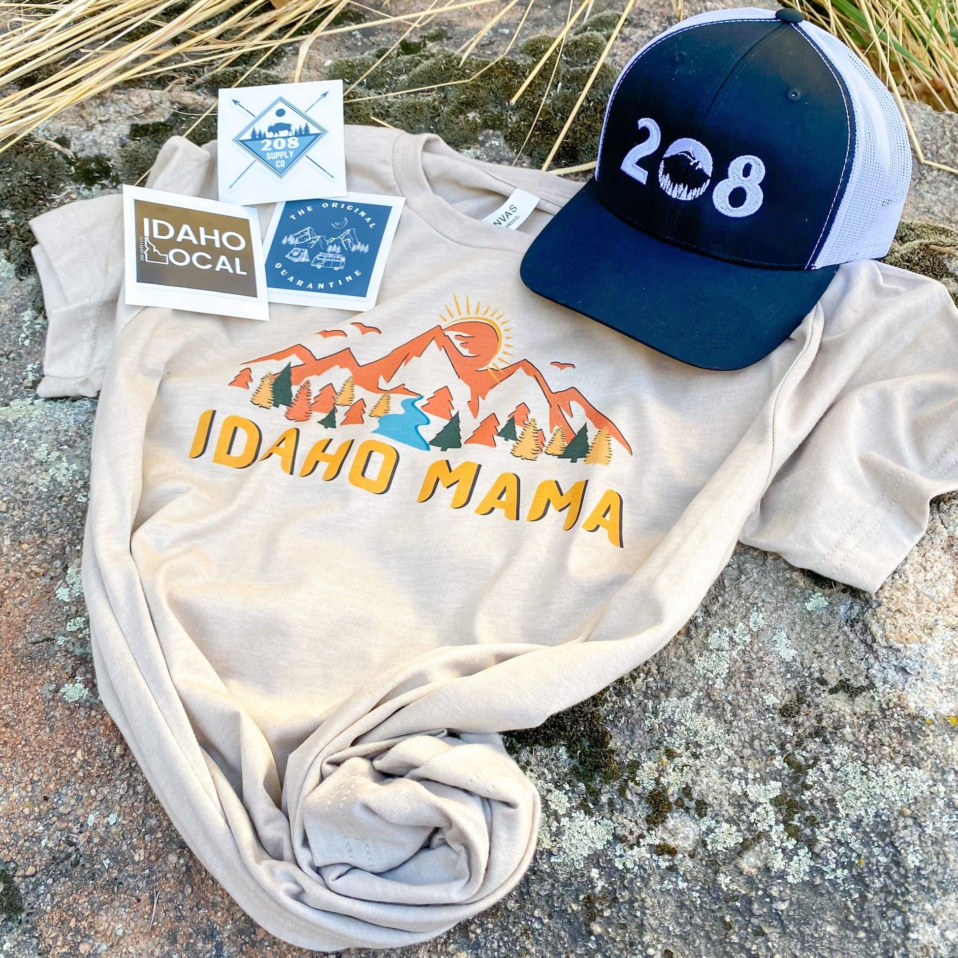 208 Supply Co Idaho Mountain Mama Unisex Tee