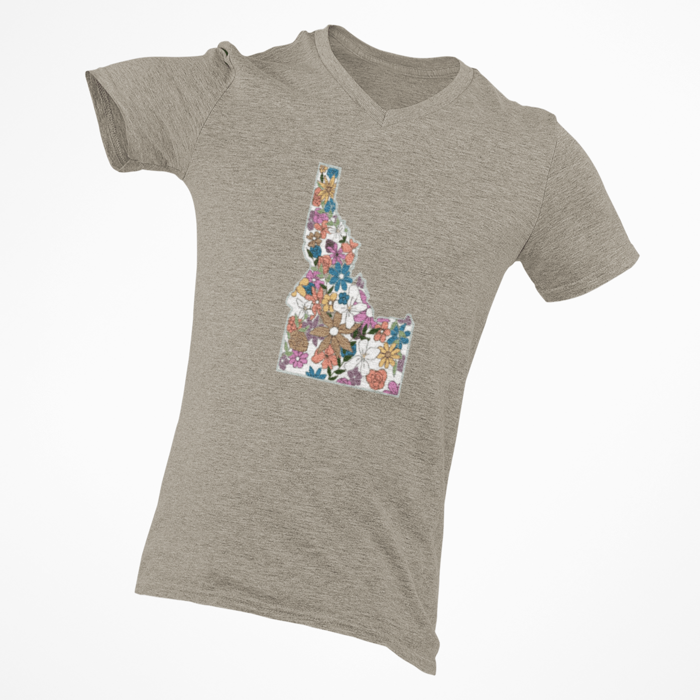 208 Supply Co Idaho Spring Unisex V-Neck Tee