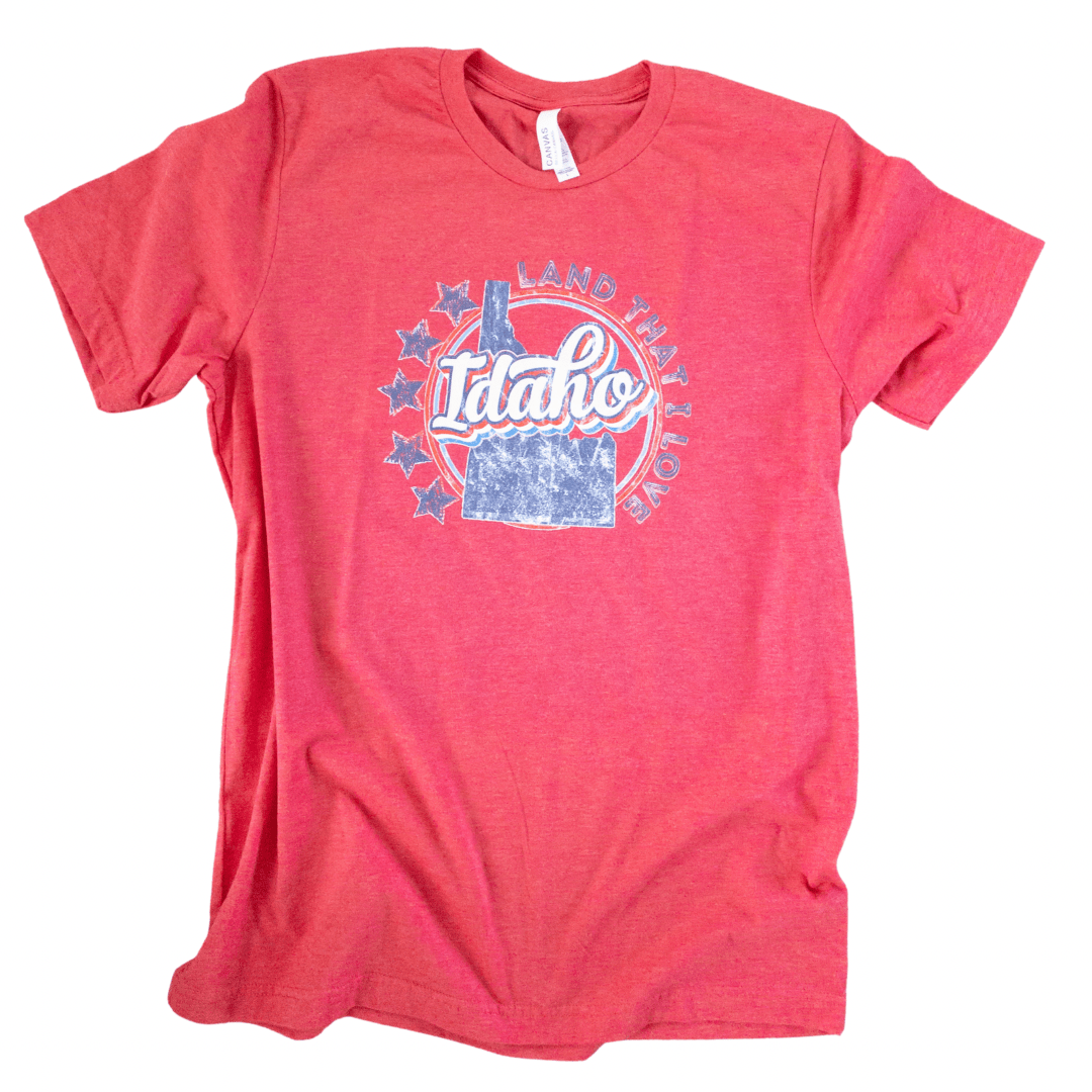 208 Supply Co Kids 2T / Heather Red Land That I Love Toddler Tshirt