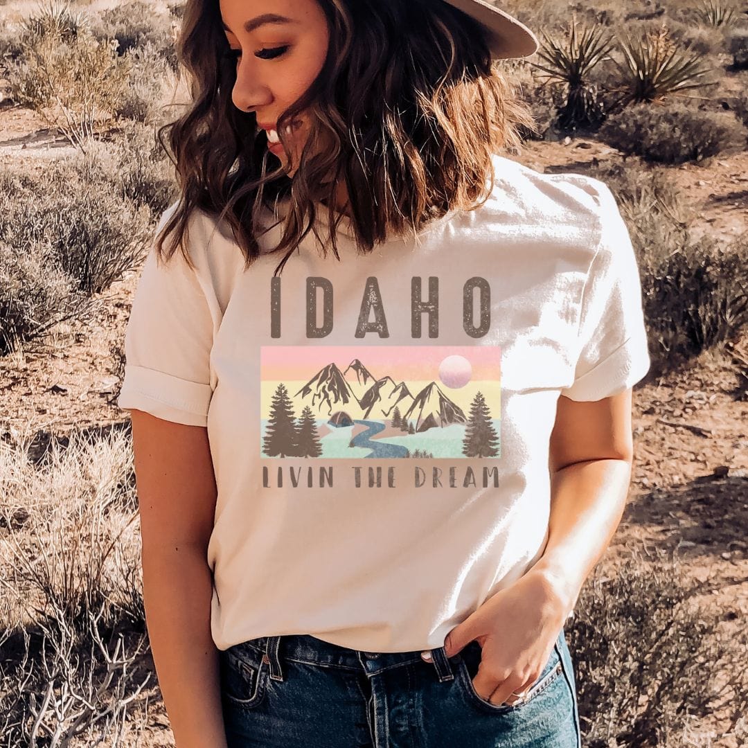 208 Supply Co Living The Dream Unisex Tee