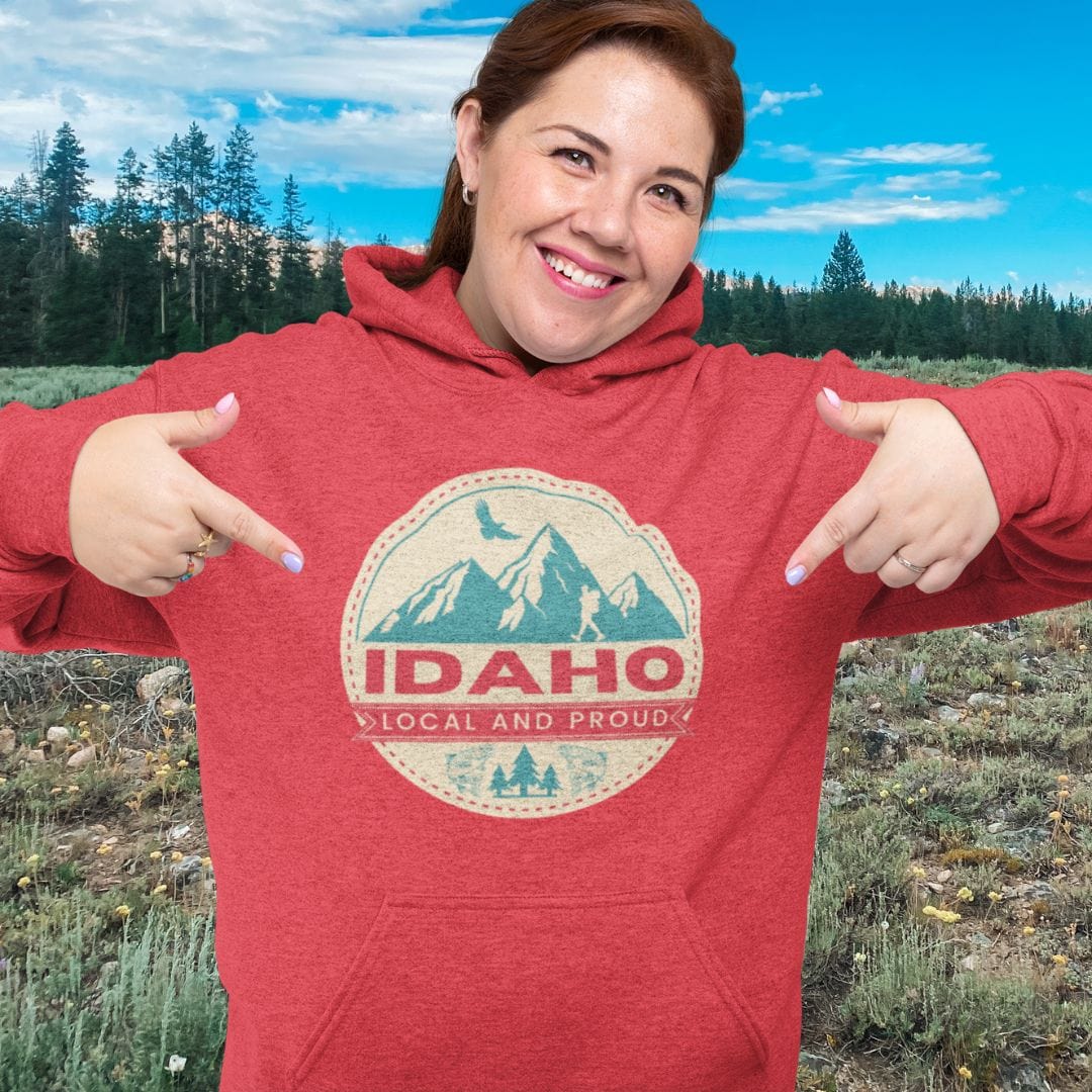 208 Supply Co Local & Proud Unisex Midweight Hoodie
