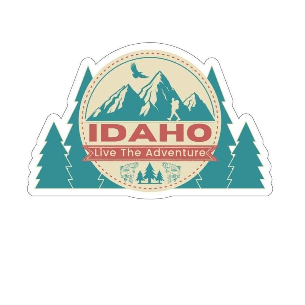 208 Supply Co Paper products Live The Adventure Sticker