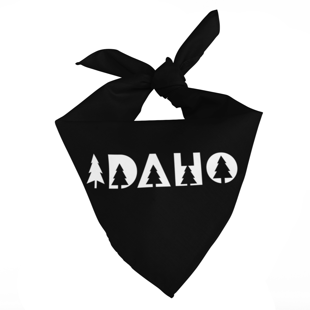 208 Supply Co Black Ponderosa Pine Idaho Bandana