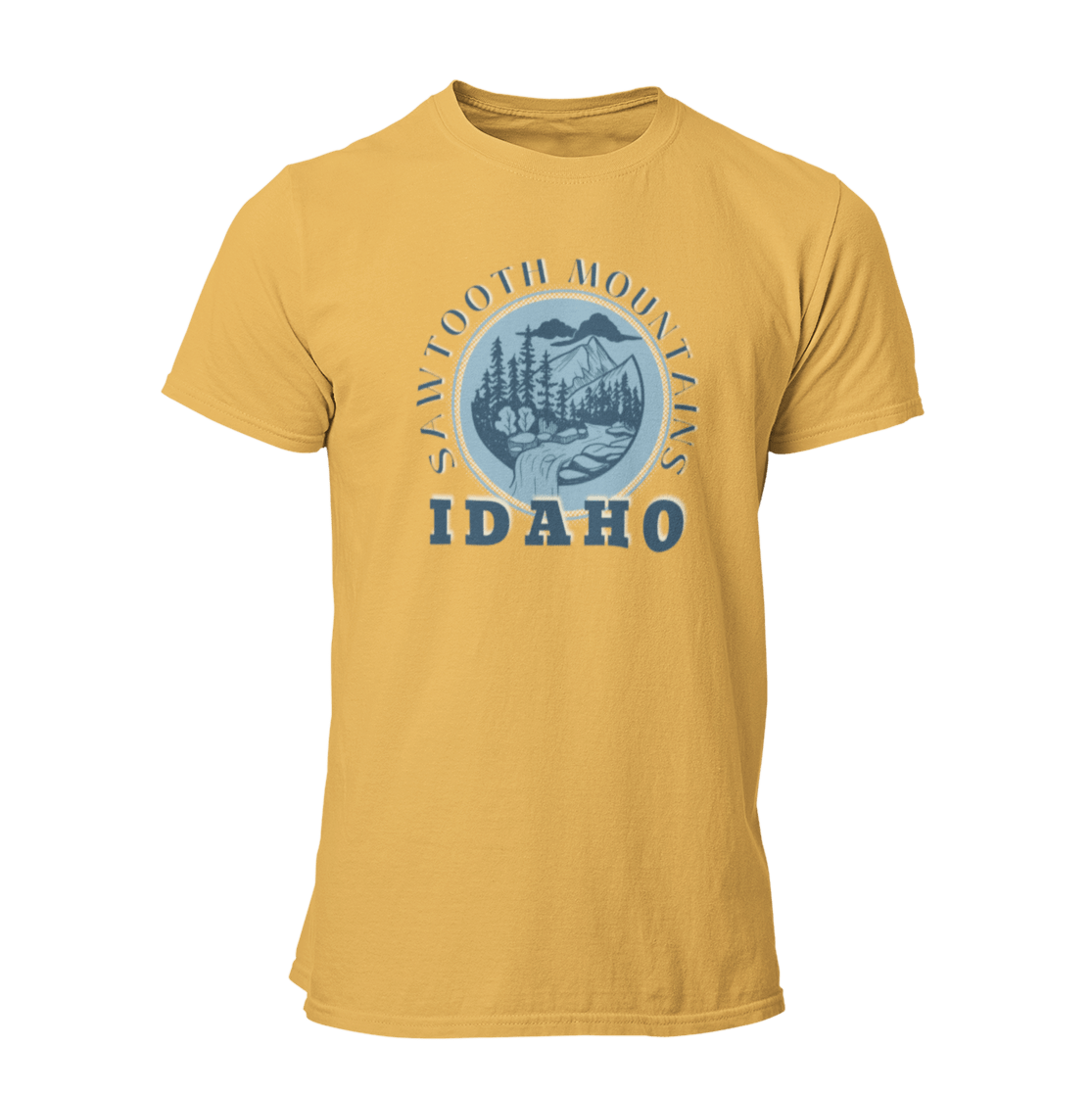 208 Supply Co Sawtooth Mountains Unisex Tee