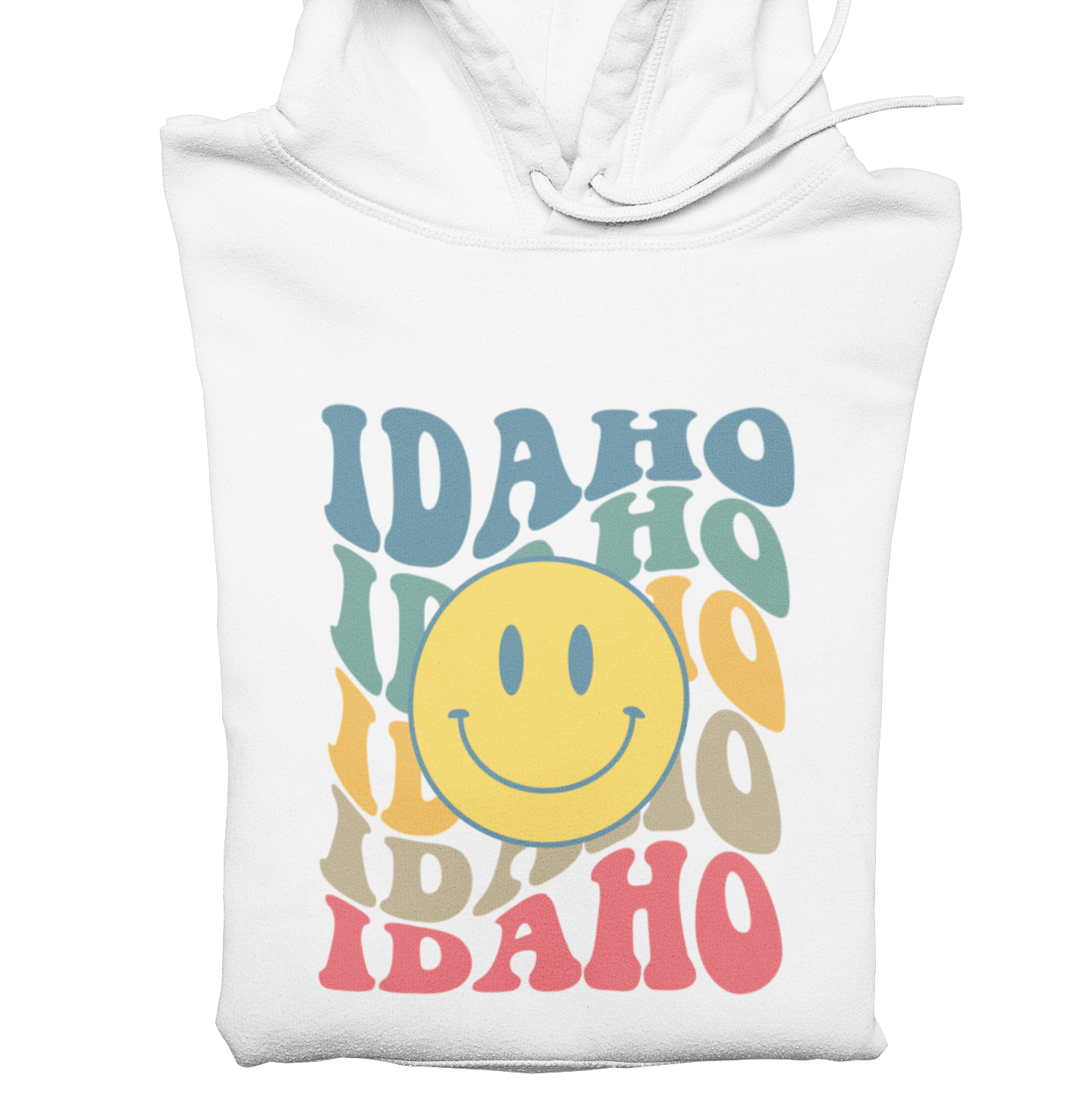 208 Supply Co Smiley Idaho Unisex Midweight Hoodie
