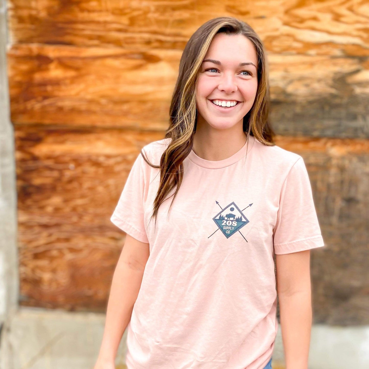 208 Supply Co Snowmobile Idaho Tee