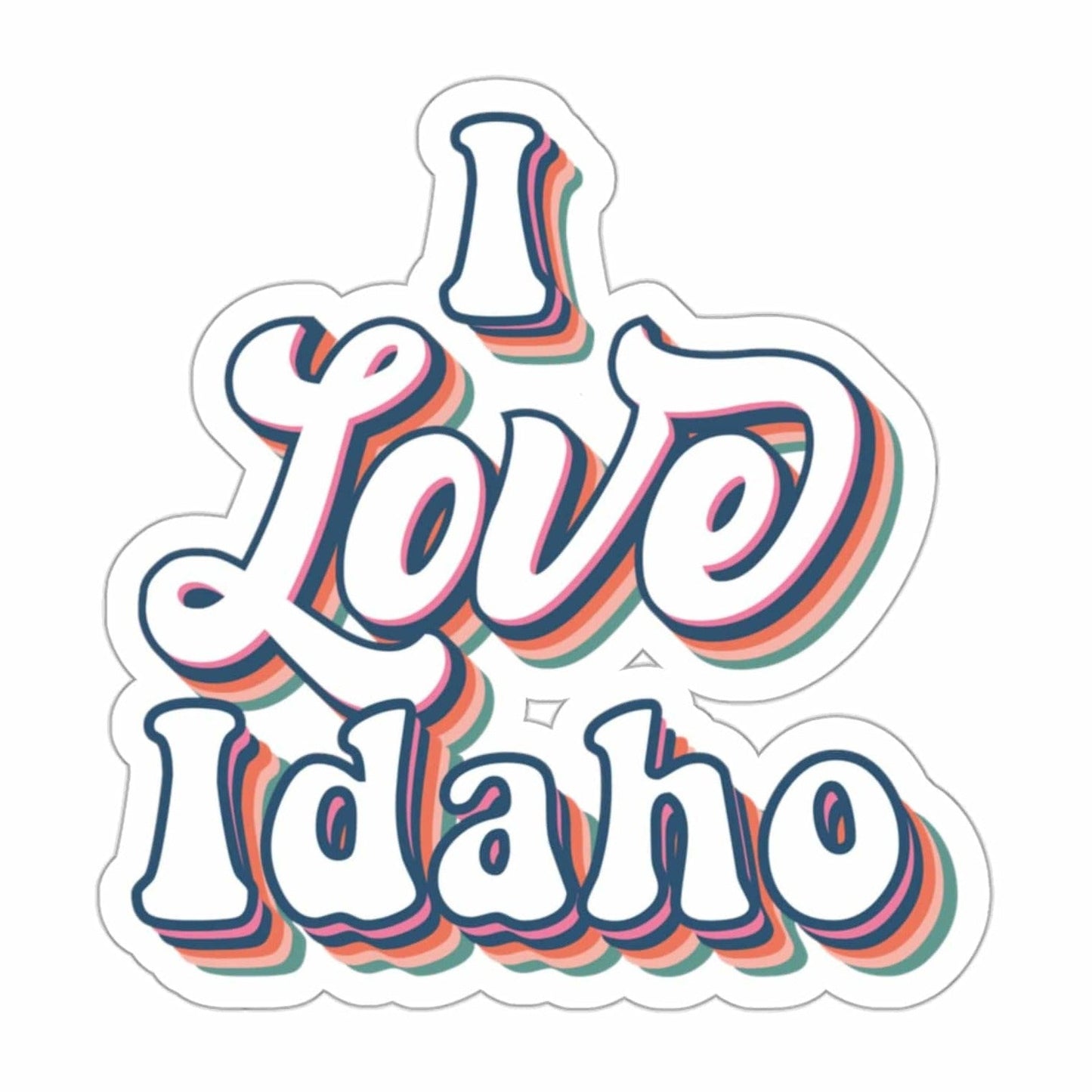 208 Supply Co Stickers Groovy Idaho Sticker