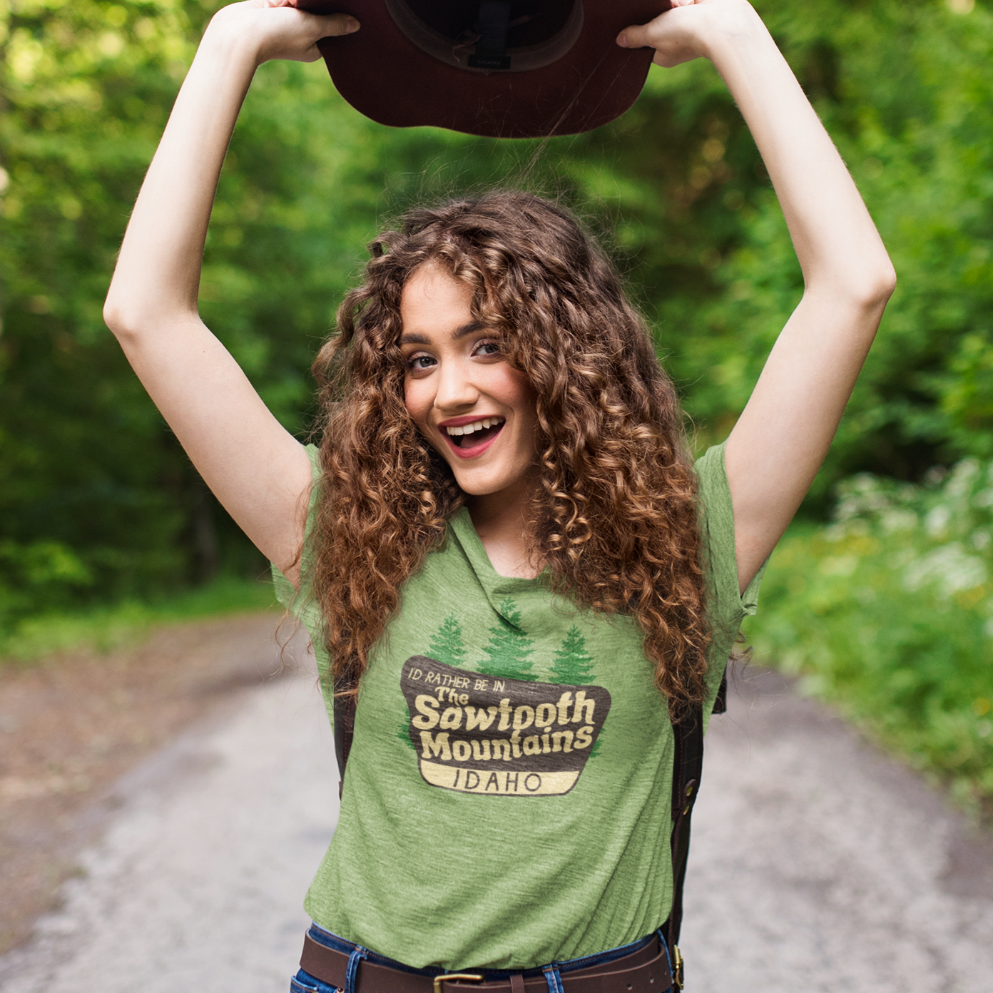 208 Supply Co T-shirt Sawtooth National Park Unisex Tee