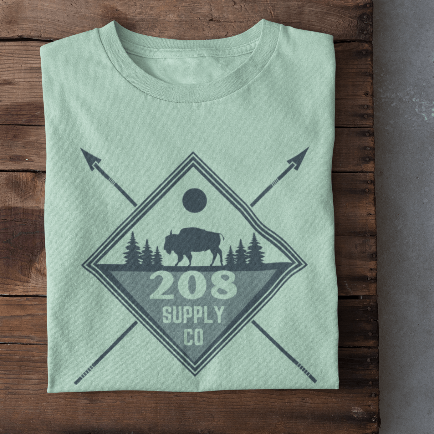 208 Supply Co Tees Small / Mint 208 Supply Co Unisex Tee
