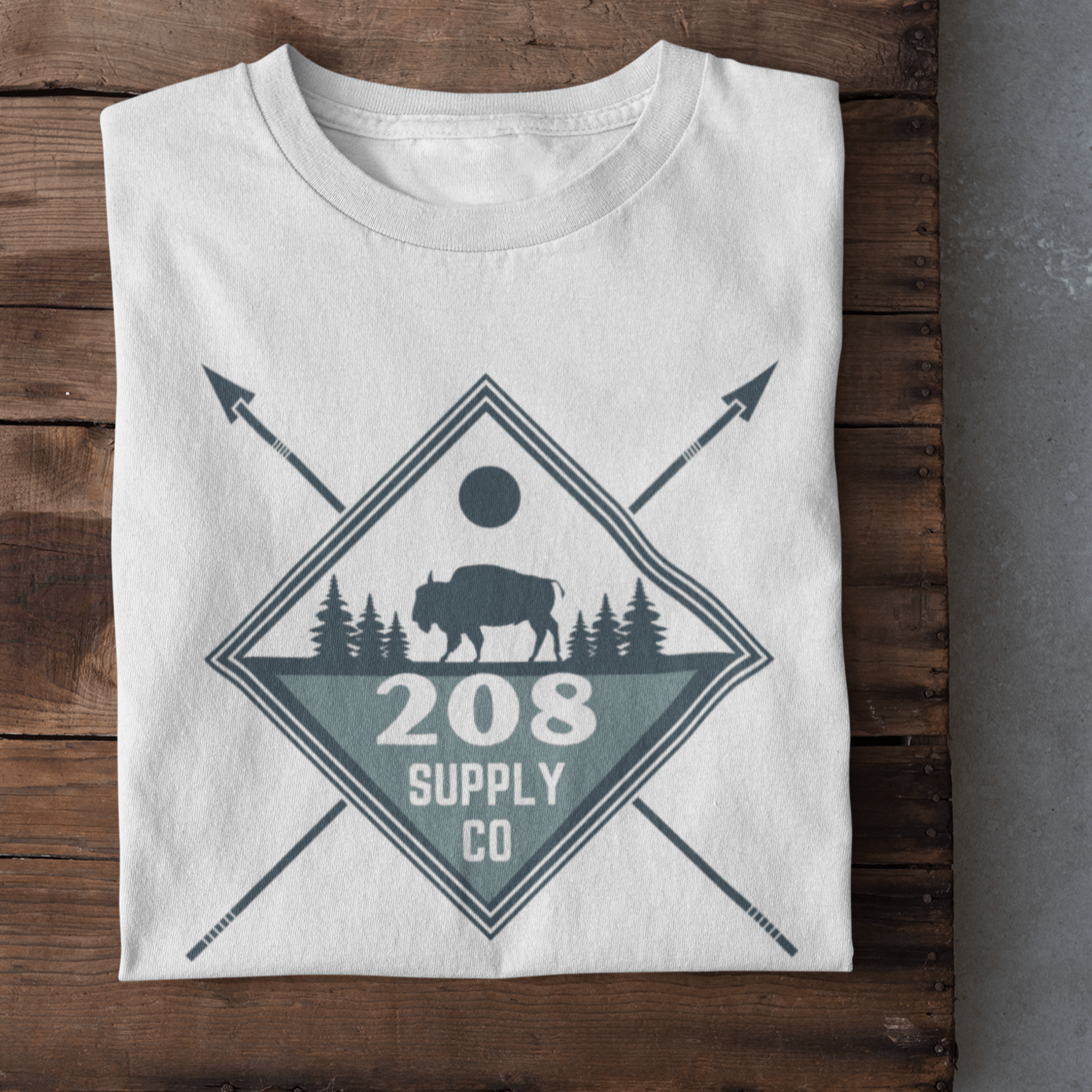 208 Supply Co Tees Small / White 208 Supply Co Unisex Tee