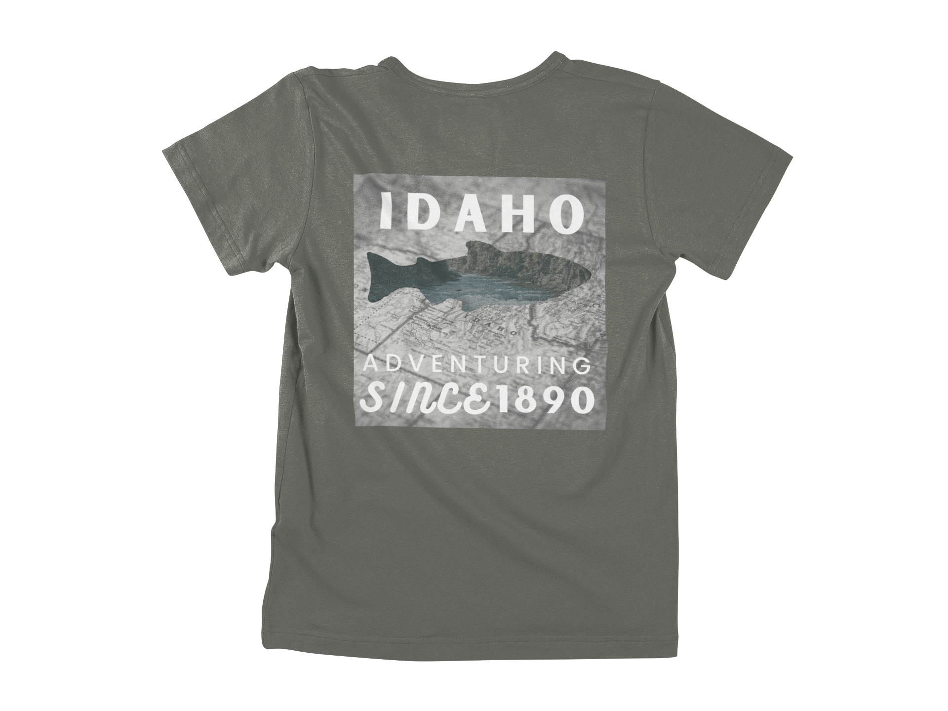 208 Supply Co Tees Small / Military Green Adventuring Since 1890 Unisex Tee