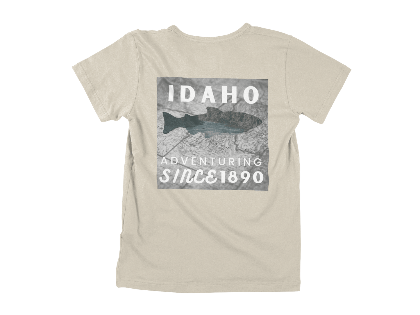 208 Supply Co Tees Small / Tan Adventuring Since 1890 Unisex Tee