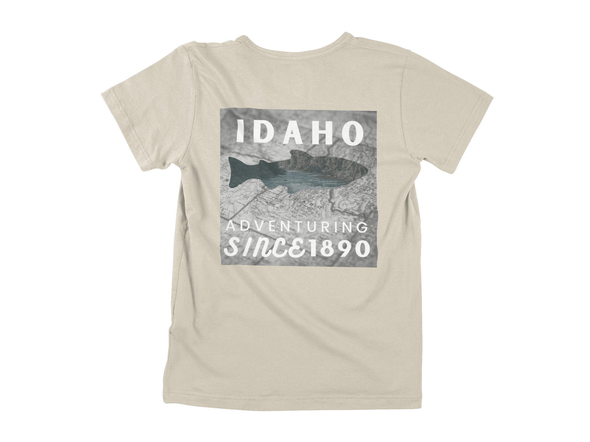 208 Supply Co Tees Small / Tan Adventuring Since 1890 Unisex Tee