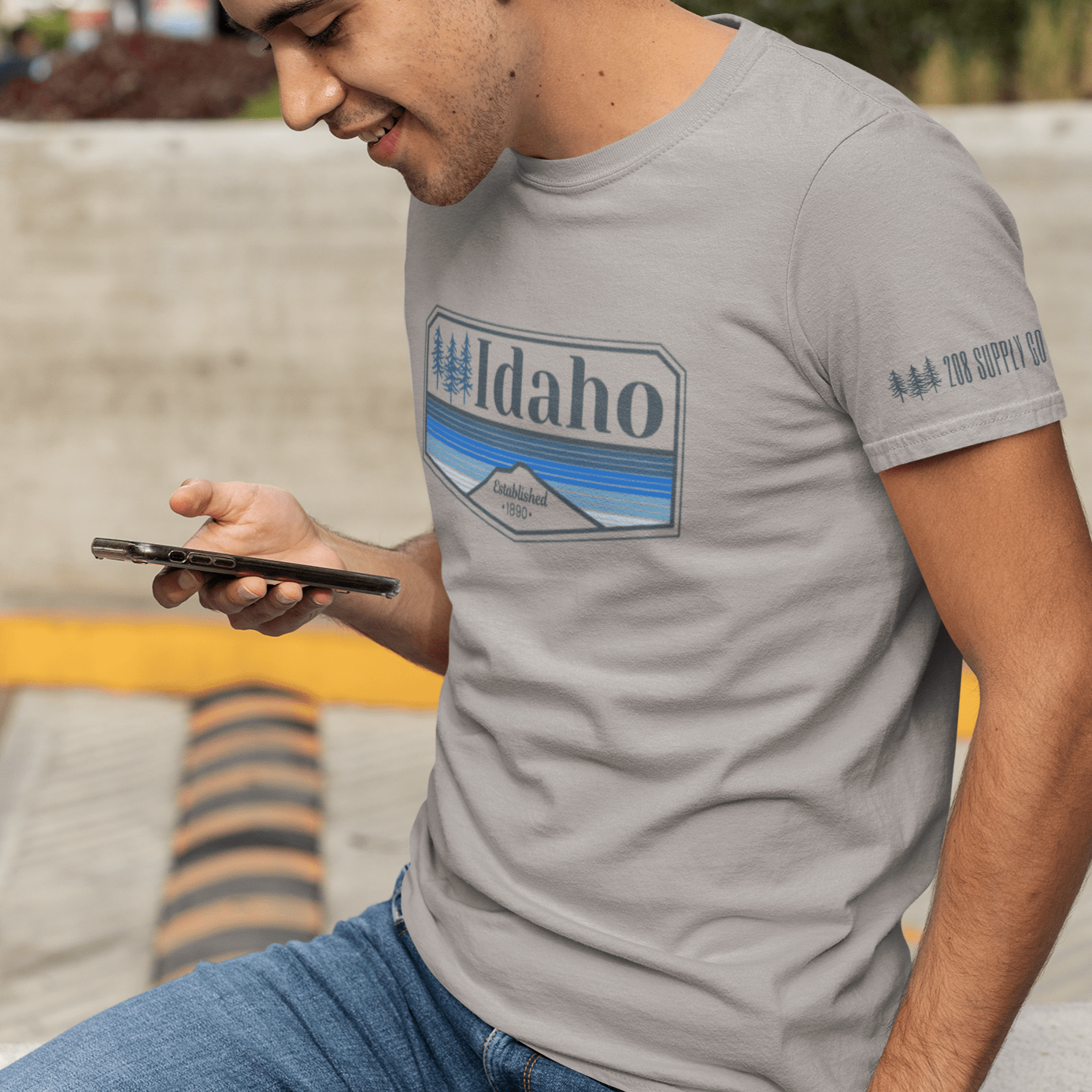 208 Supply Co Tees Clearwater Unisex Tee