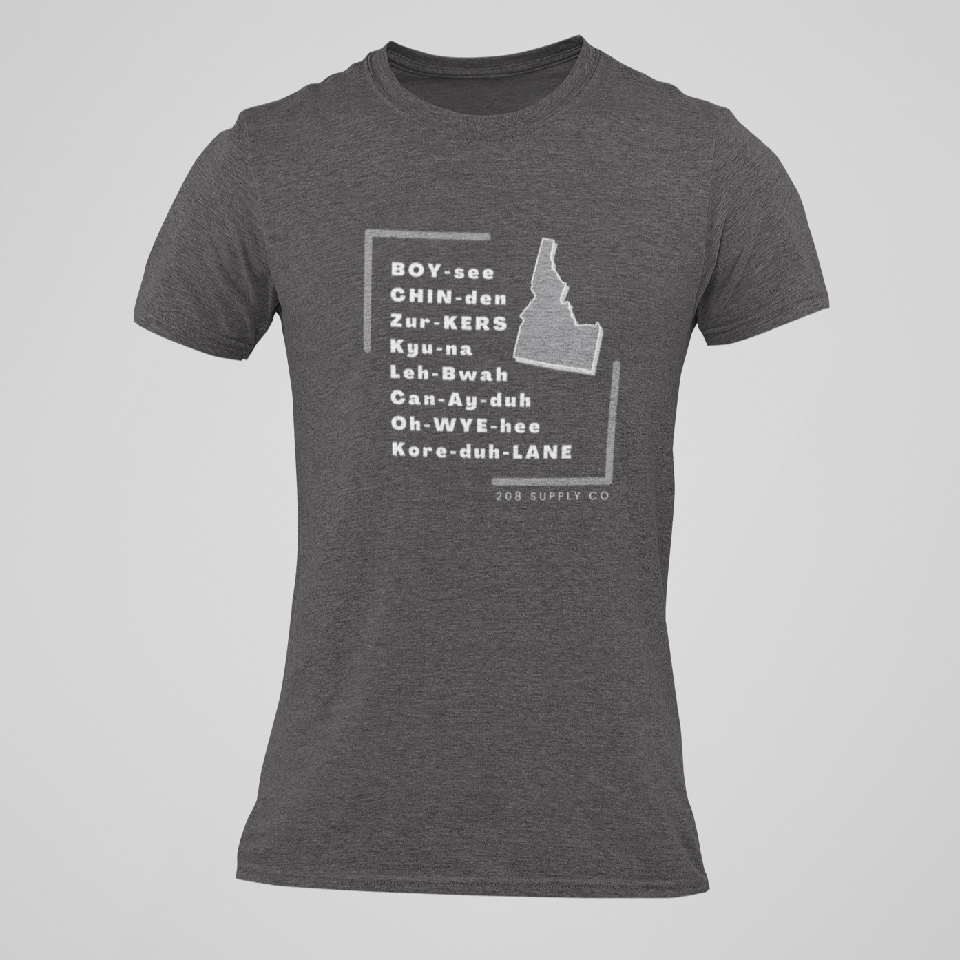 208 Supply Co Tees Small / Dark Grey Heather How Do You Say Unisex Tee
