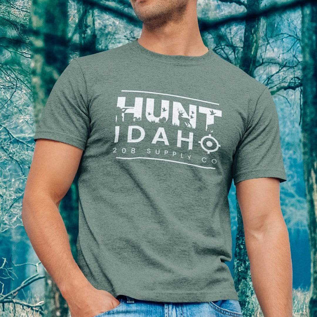 208 Supply Co Tees Hunt Idaho Unisex Tee