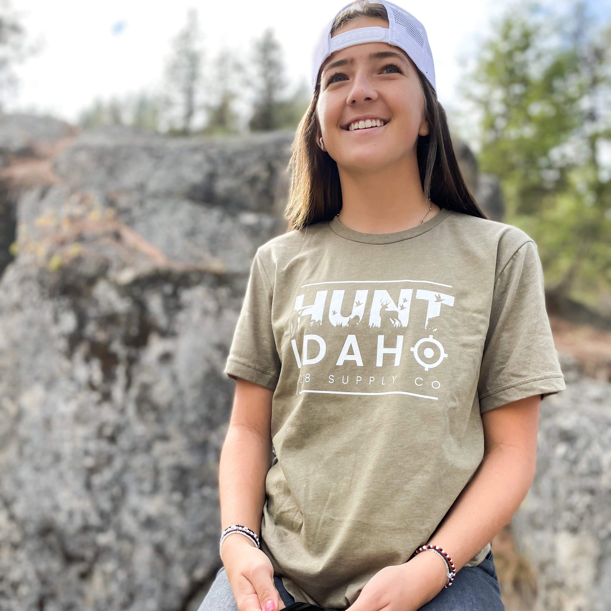 208 Supply Co Tees Hunt Idaho Unisex Tee